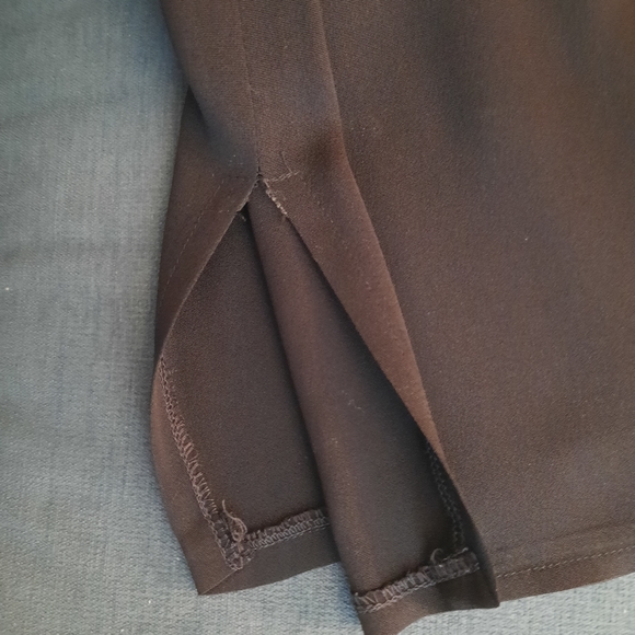 St. Gillian chemise, Black w/ nude inserts, Size 6 (though size tag missing) - Picture 5 of 6